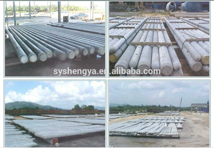 Electric Concrete Pole Making Mould Machine Construction Machinery