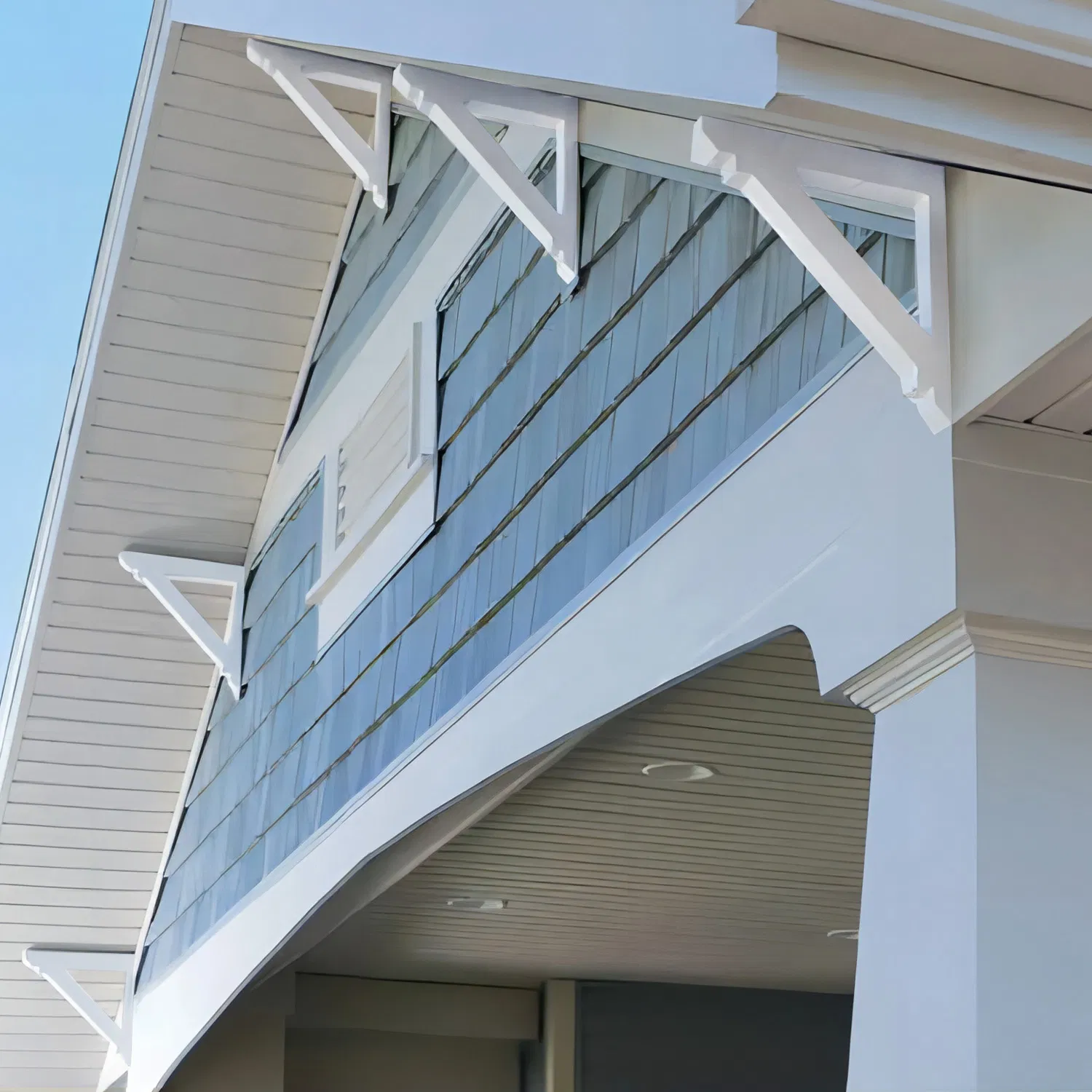 2024 Hot Sale PU Polyurethane Decorative Materials Panels Building Brackets Smooth