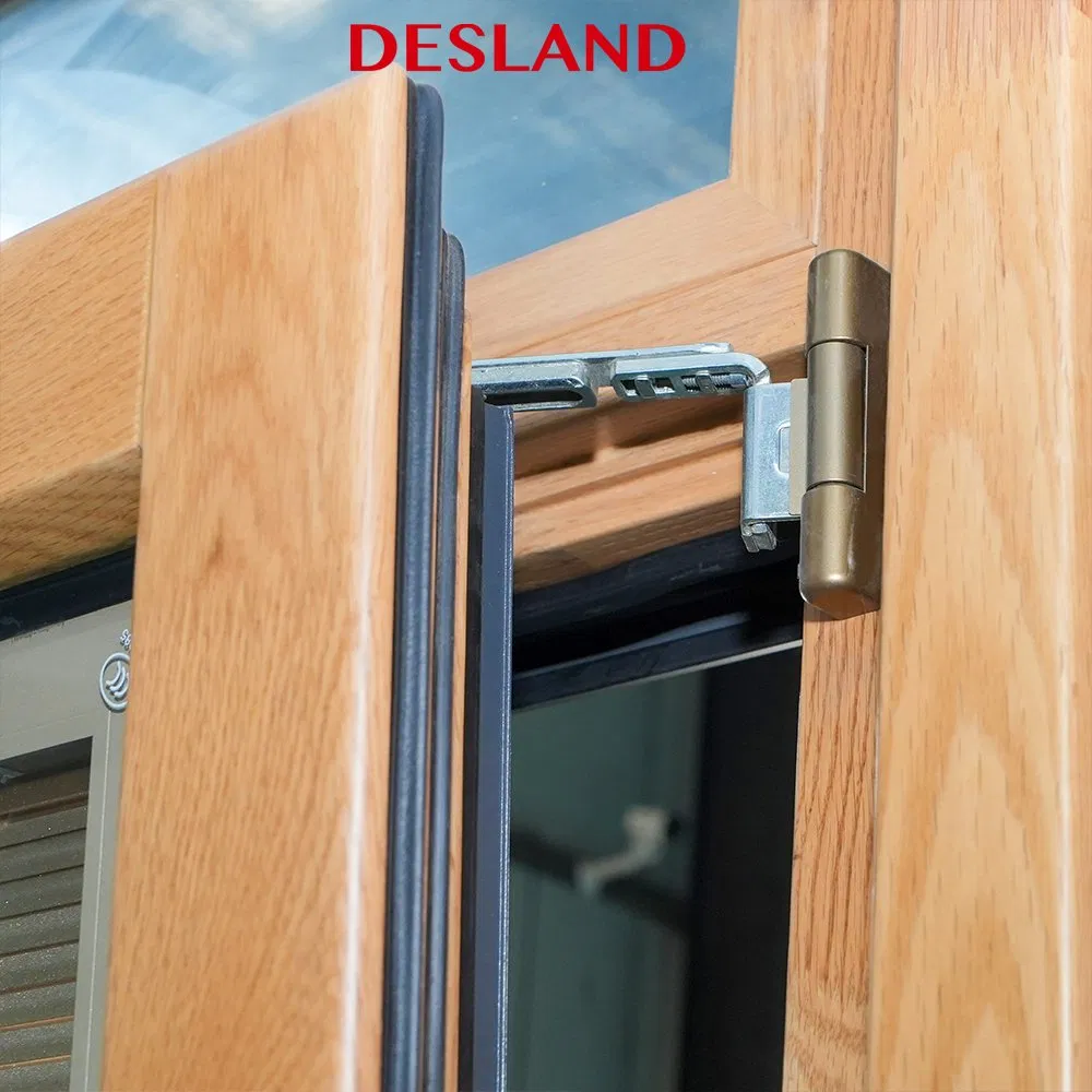Mss-68 Series Solid Wood Arched Windows, Thermal Insulation Casement Windows
