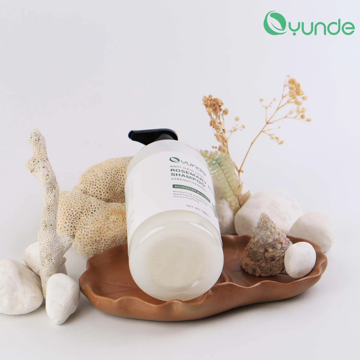 Anti-Hair Loss Rosemary Shampoo, Natural Extract