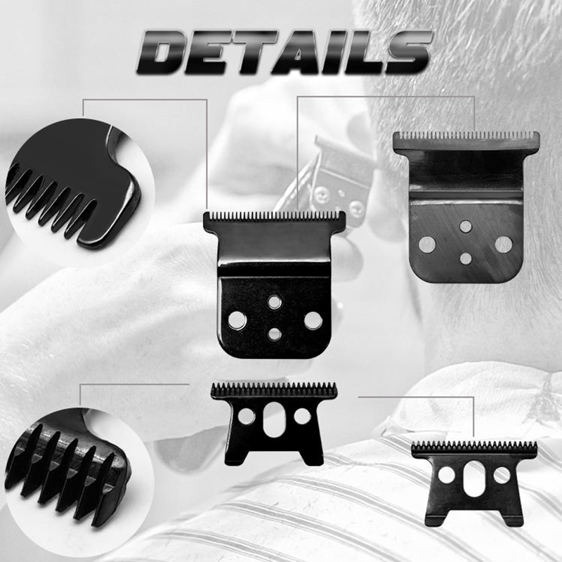 Dlc Stainless-Steel Deep-Tooth T Replacement Blade for Slimline PRO Li D8 Trimmer