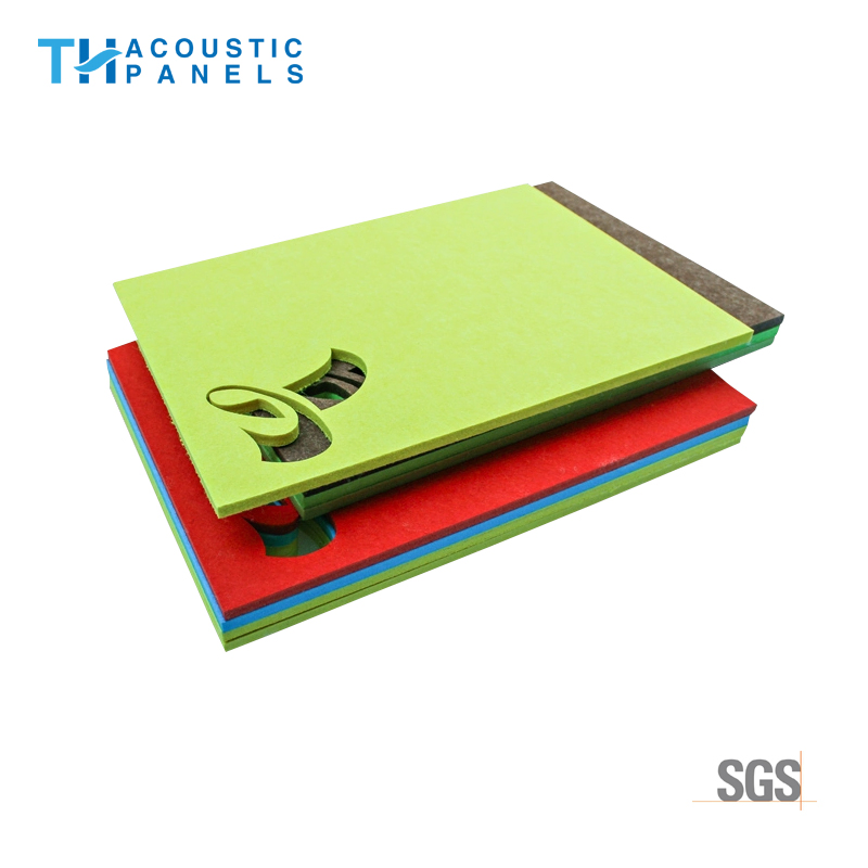 15mm Ecol Friendly Polyester Fiber Decorative Acoustic Panel for Cinema