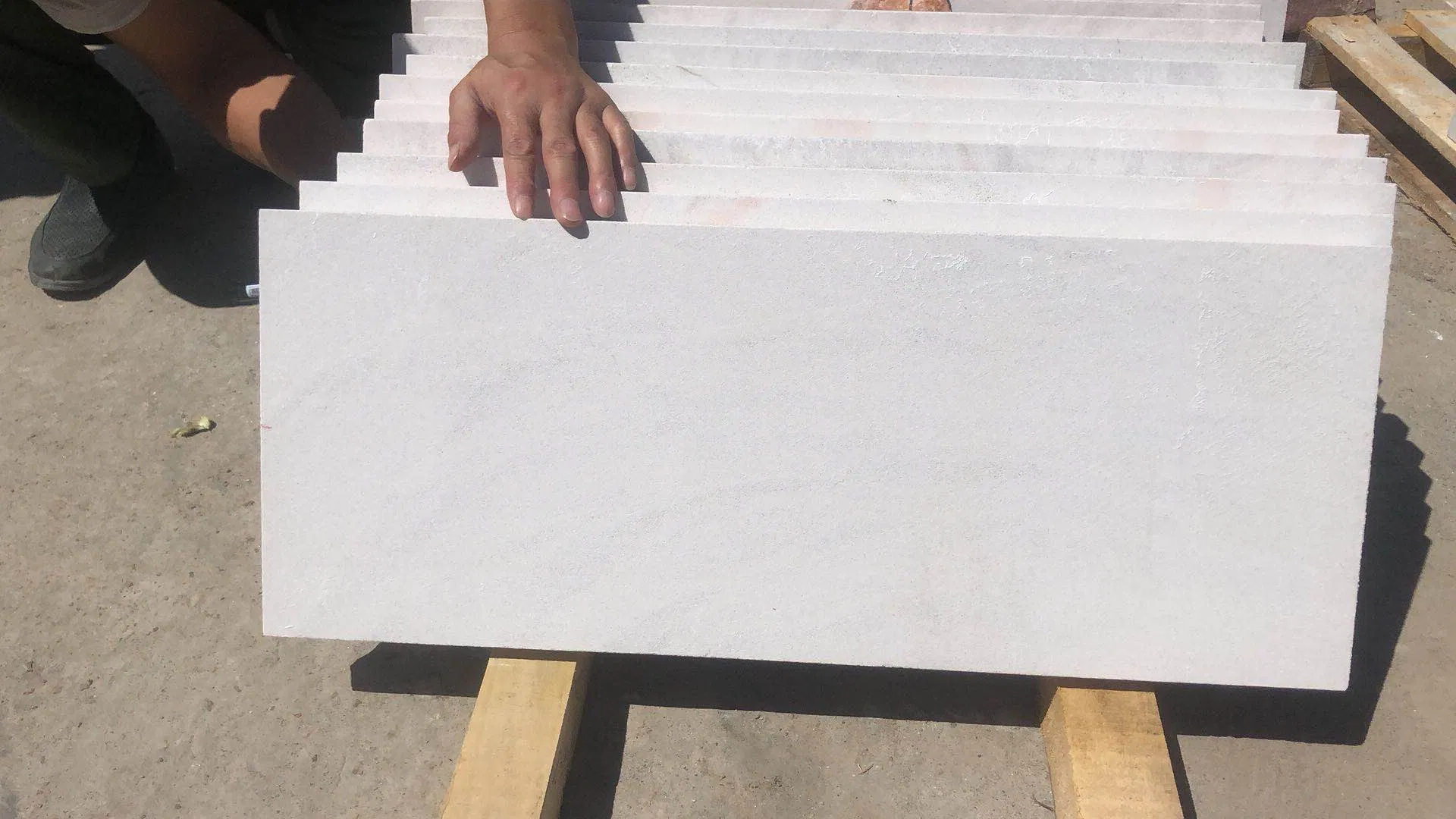 Natural Grey/White/Black/Yellow/Beige/Limestone/Onyx/White Sandstone with Tile Slab