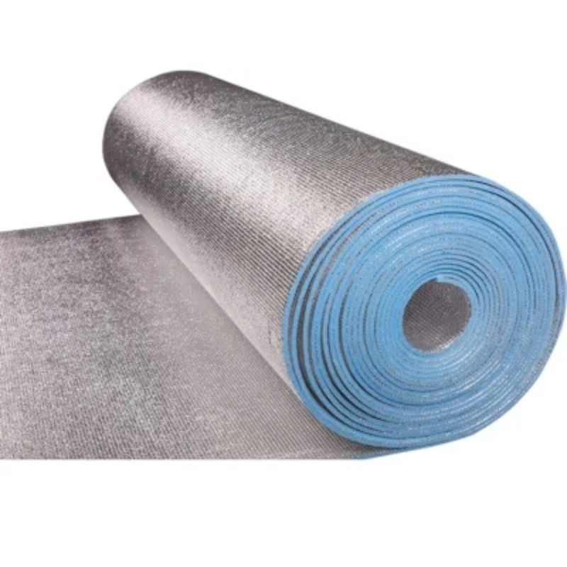 Alu+4mm Blue EPE+Alu for Tube Package