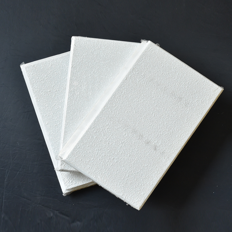 Water Resistant Mineral Fiber Wool Acoustic Ceiling Tiles with T-Bar Grid