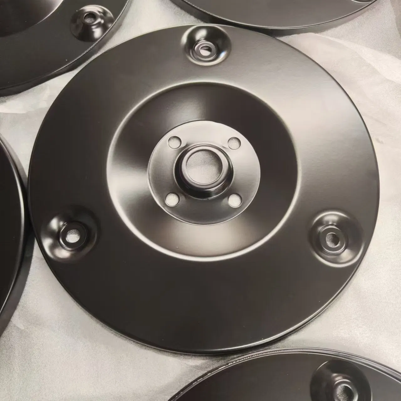 Heavy-Duty Solid Rubber Trolley Wheel with Durable Precision Bearings