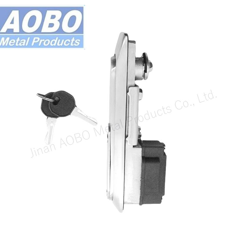 Aobo AISI316 Dust Cover Swinghandle Plane Electrical Cabinet Door Lock with Key 1333