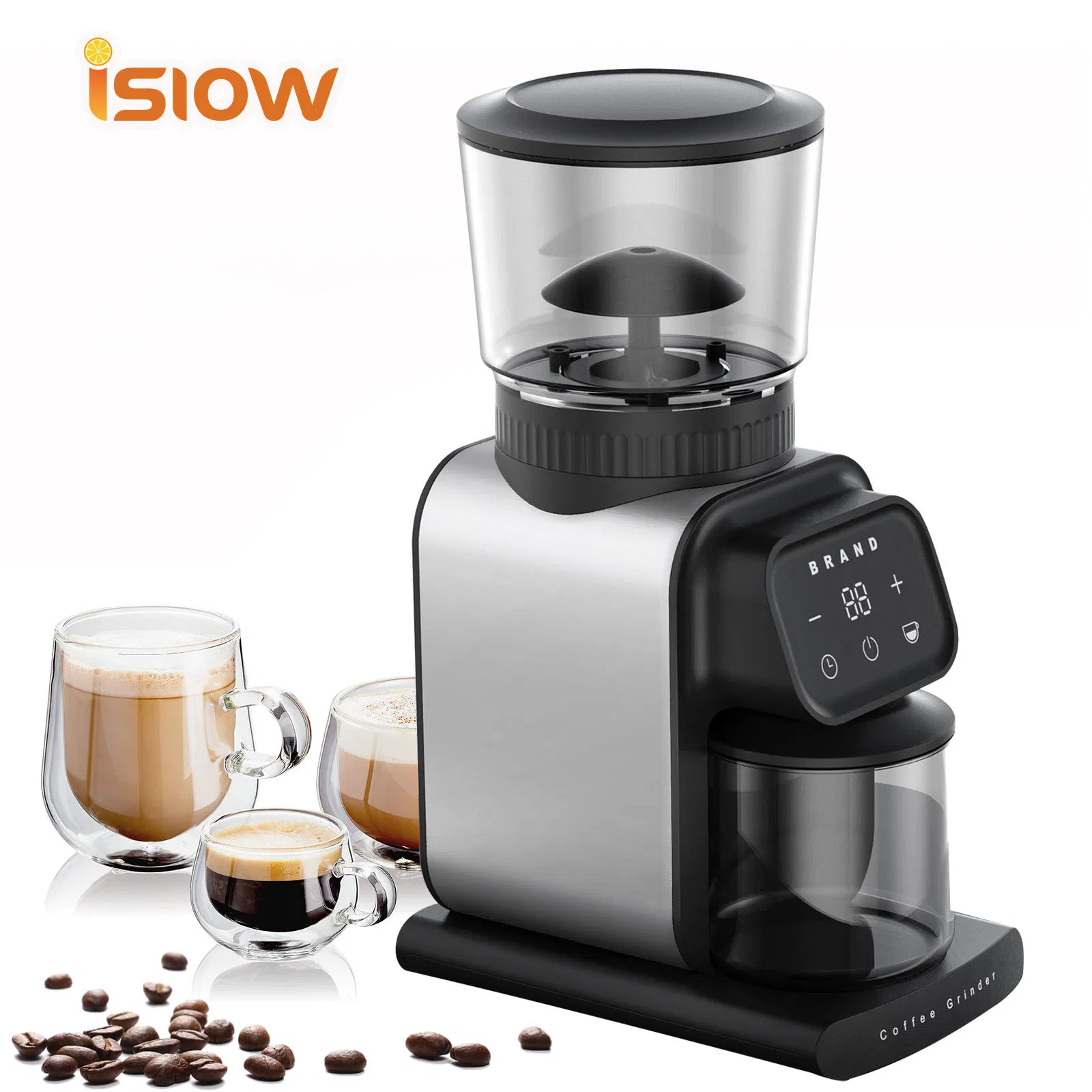 Cg-001 High Quality Electric Burr Coffee Grinder Multifunctional Blender for Household Use Wholesale