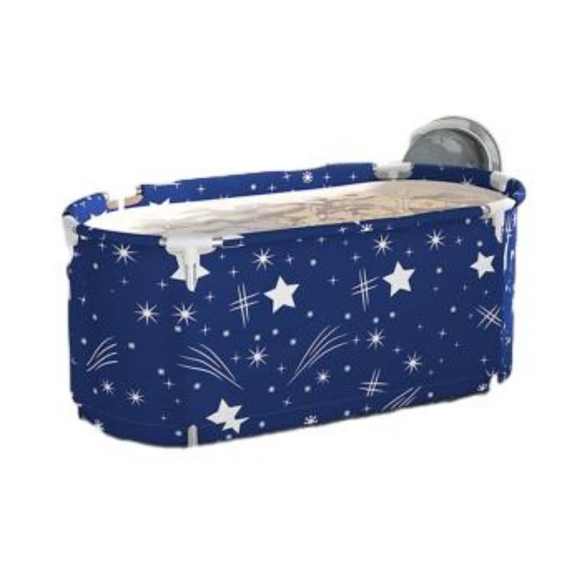 Portable Foldable Thick Material SPA Bathing Bucket Large Capacity Waterproof Bath Tub