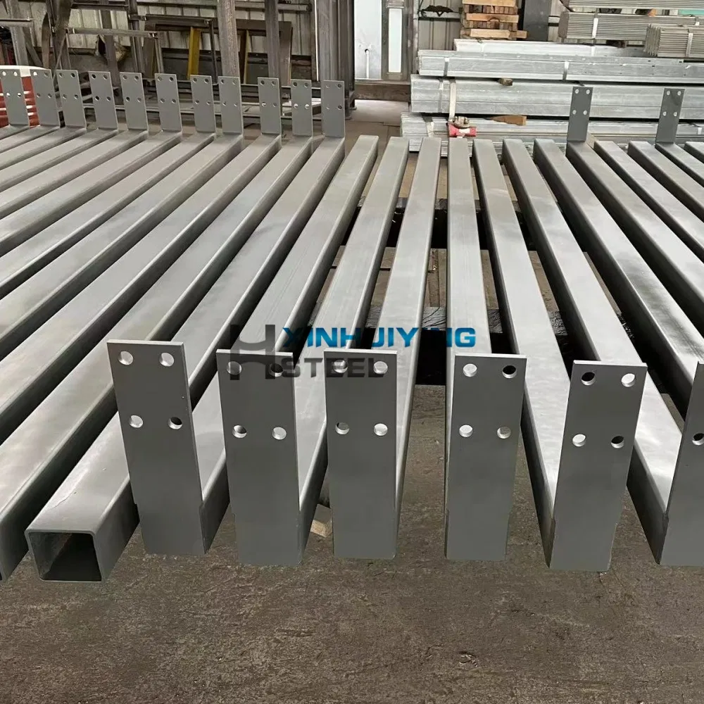 High Quality Custom Steel Post Square Tube for Steel Structure with Painting