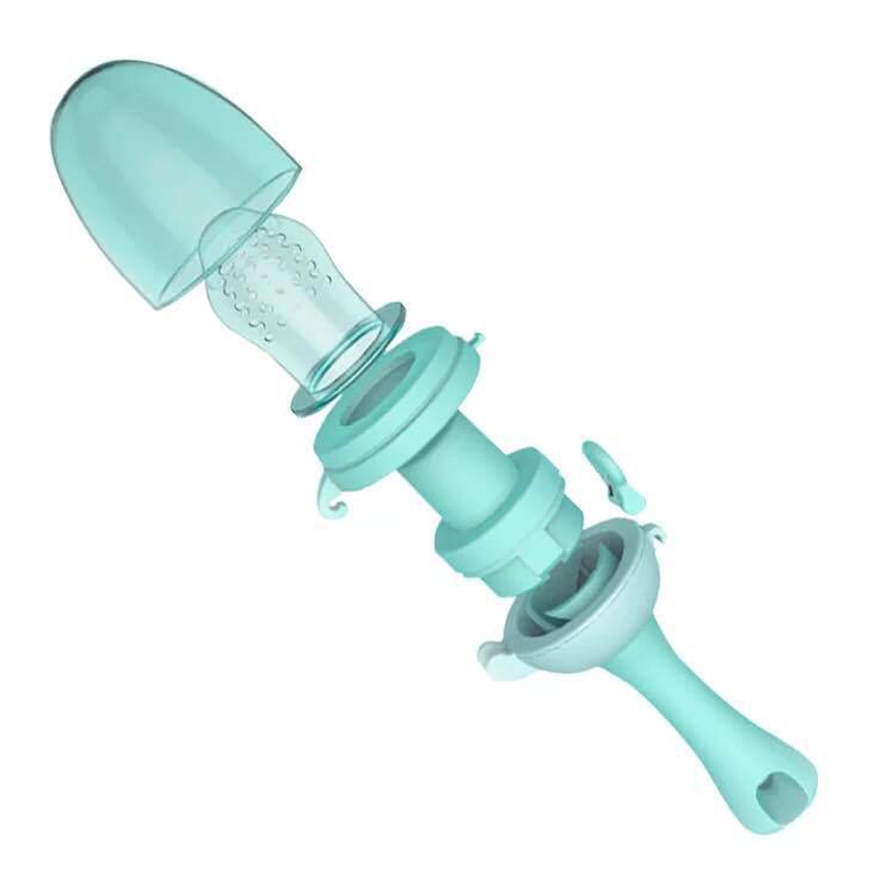 Food-Grade Silicone PP Printed Pattern for 0-12 Months Baby Wholesale Price Fruit Feeder Baby Pacifier