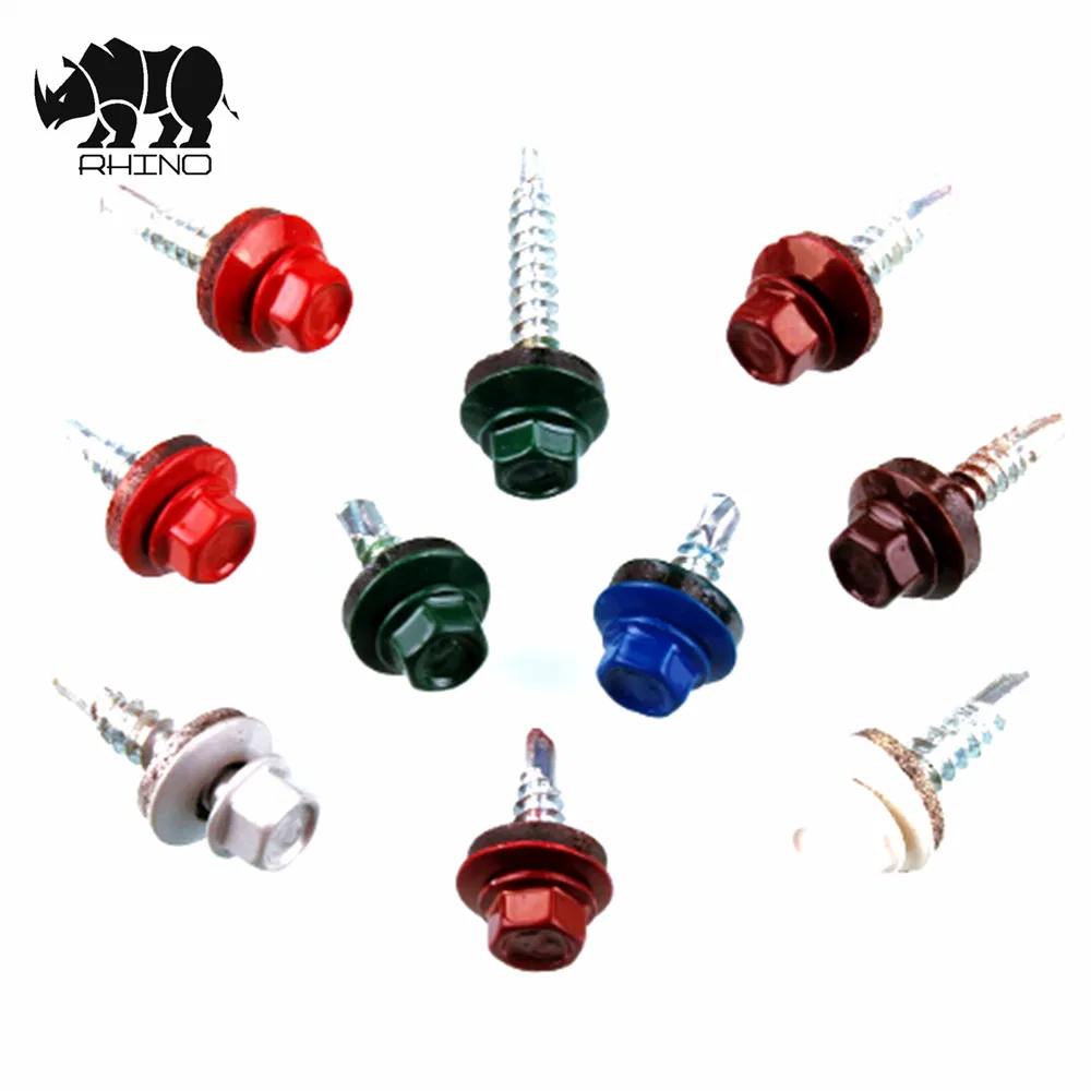 Ral Color Self Drilling Self Tapping Screws for Metal Roofing