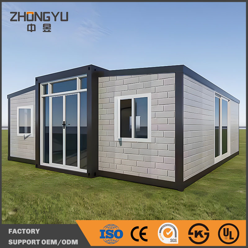 20 40 FT Modular Prefabricated Minimalist Luxury Prefab Compact Design Expandable Container House for Hotels and Villas