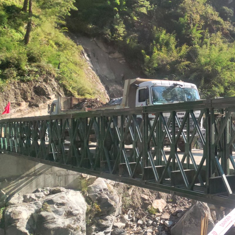 Bailey Steel Modular Bridge for Quick and Easy Construction Applications