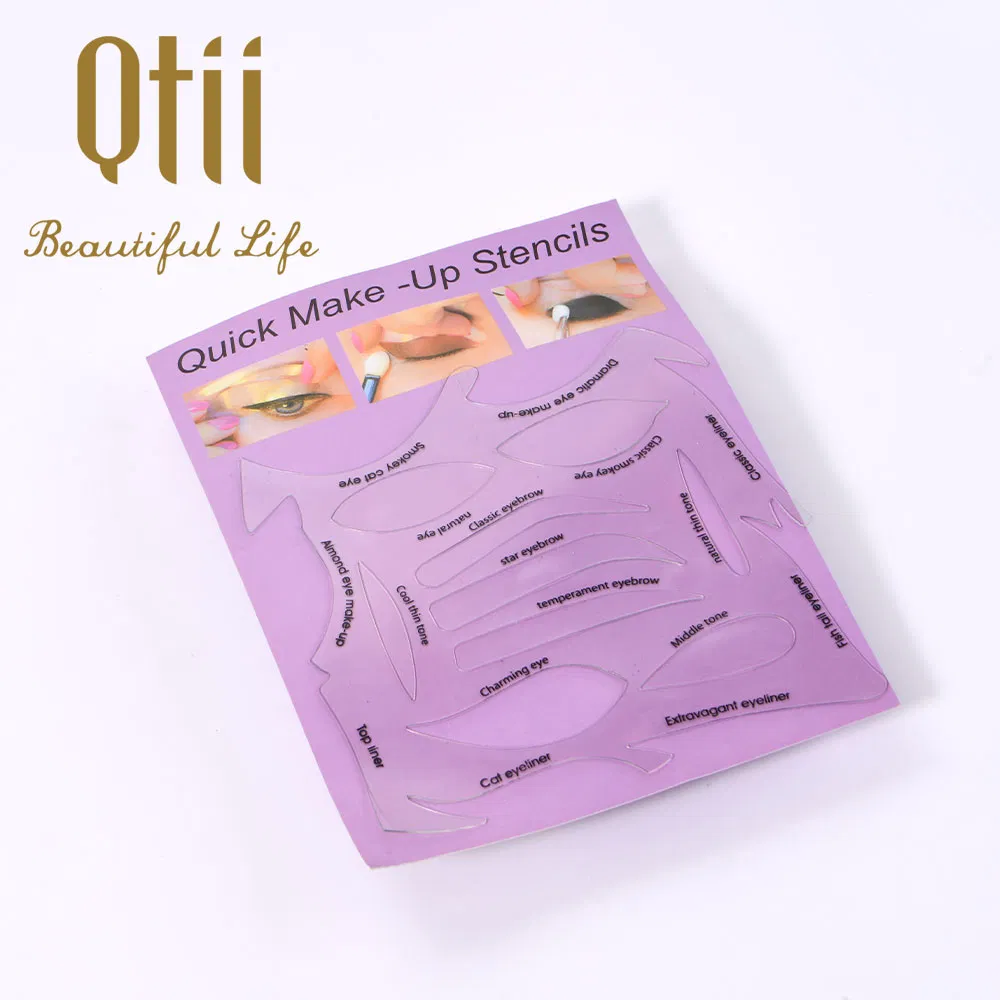 Quick Makeup Eyeliner Molds Eyeshadow Stencil Pad