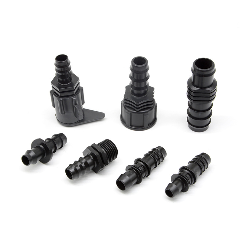 The PE Pipe Side of The Atomizing Nozzle Is Divided Into Three Micro Spray Irrigation Moving Three-Piece Set