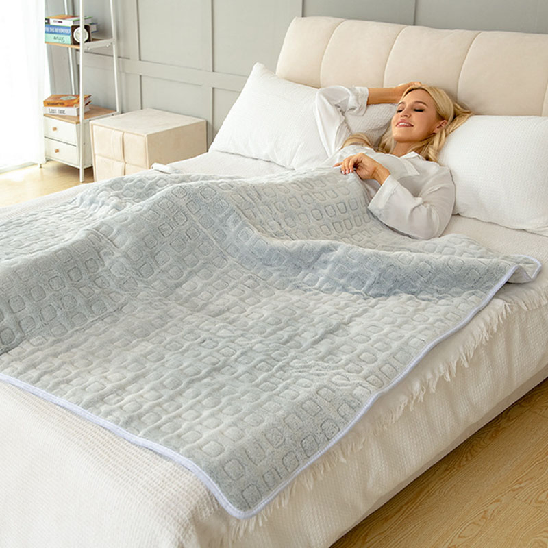Flannel Custom Winter Warmer Heated Electric Heating Blanket
