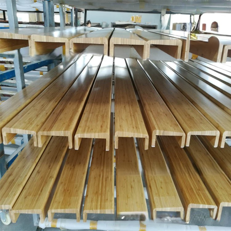 Strand Woven Bamboo Handrail, Rails, Railing, Fused Bamboo Railing