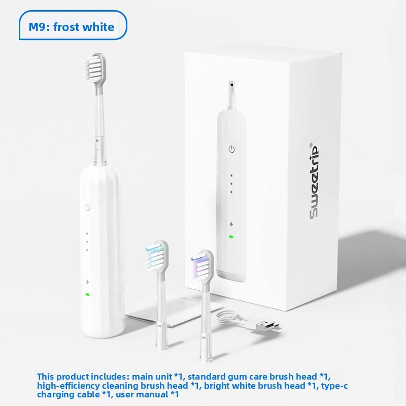 Electric Toothbrush Rechargeable Waterproof Ultrasonic Adult Whitening Oral Hygiene Tooth Brush