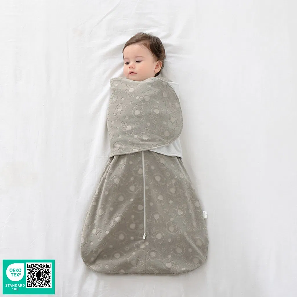 Factory Wholesale Price Bamboo Fabric Wrapped Anti Kick Sleeping Bag for Baby