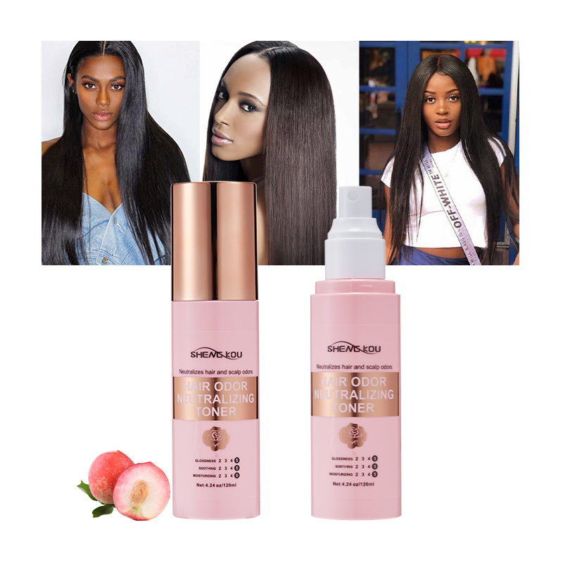 Private Label Diospyros Kaki Extract Anti-Itch Lightweight Hydrating Reduces Hair Loss Hair Perm Dye Deodorant Spray