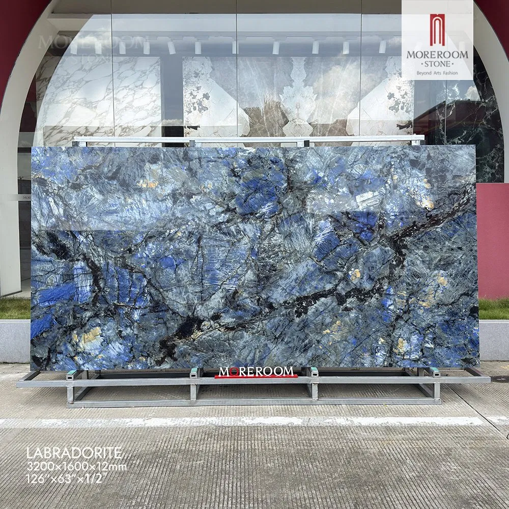 Oceanic Opal Gemstone Bar Top for Sintered Stone Countertop