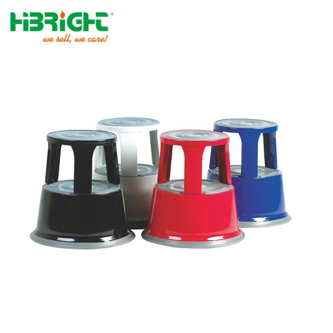 Safety Moveable Different Colors Rolling Step Ladder