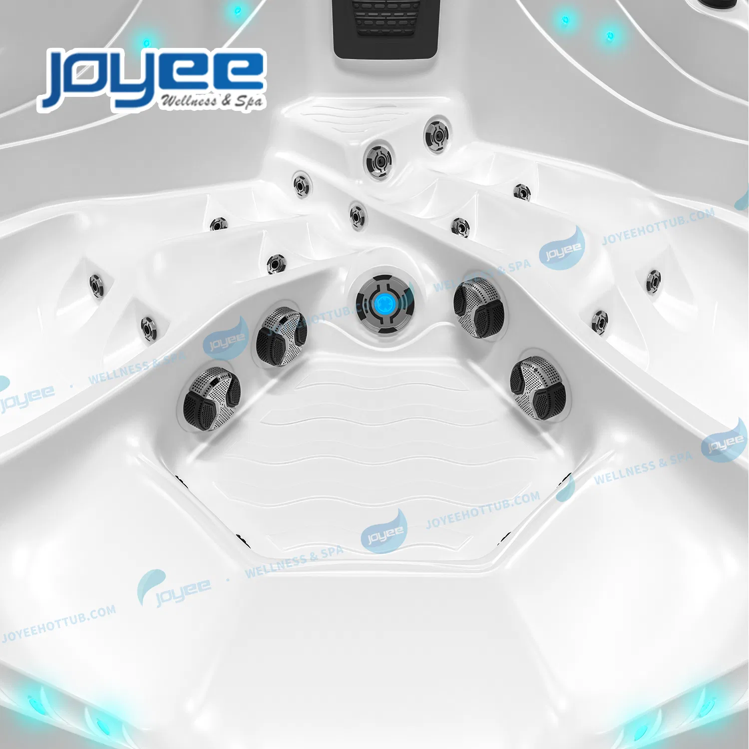 Joyee Outdoor Welli Hydro Massage Stainless Steel Jets SPA Manufacturer for 5 Persons