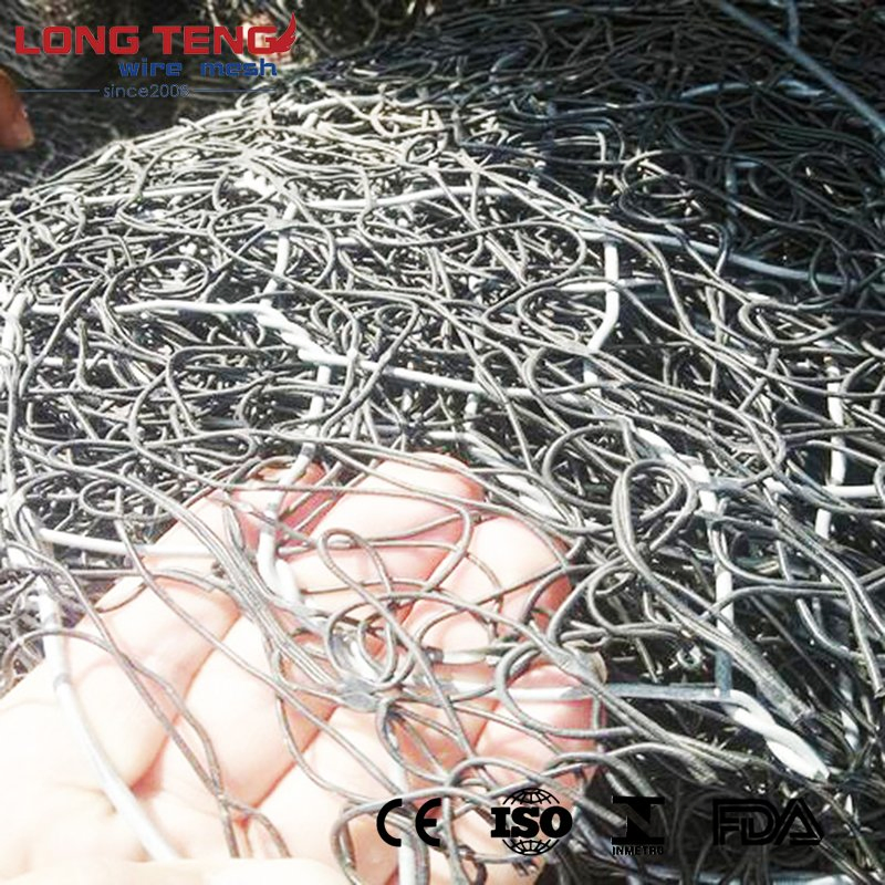 Steel Wire Reinforced PVC Gabion Mesh Netting Roll with 3D Geomat for Slope Protection Works