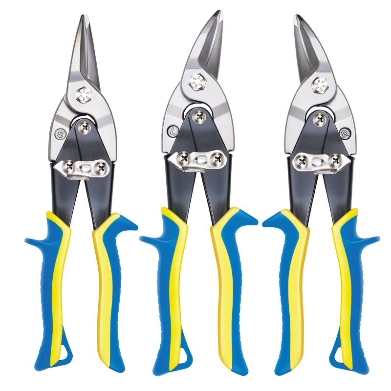 High Quality Professional DIY Aviation Snips Right/Straight/Left Customizable Hand Cutting Tools