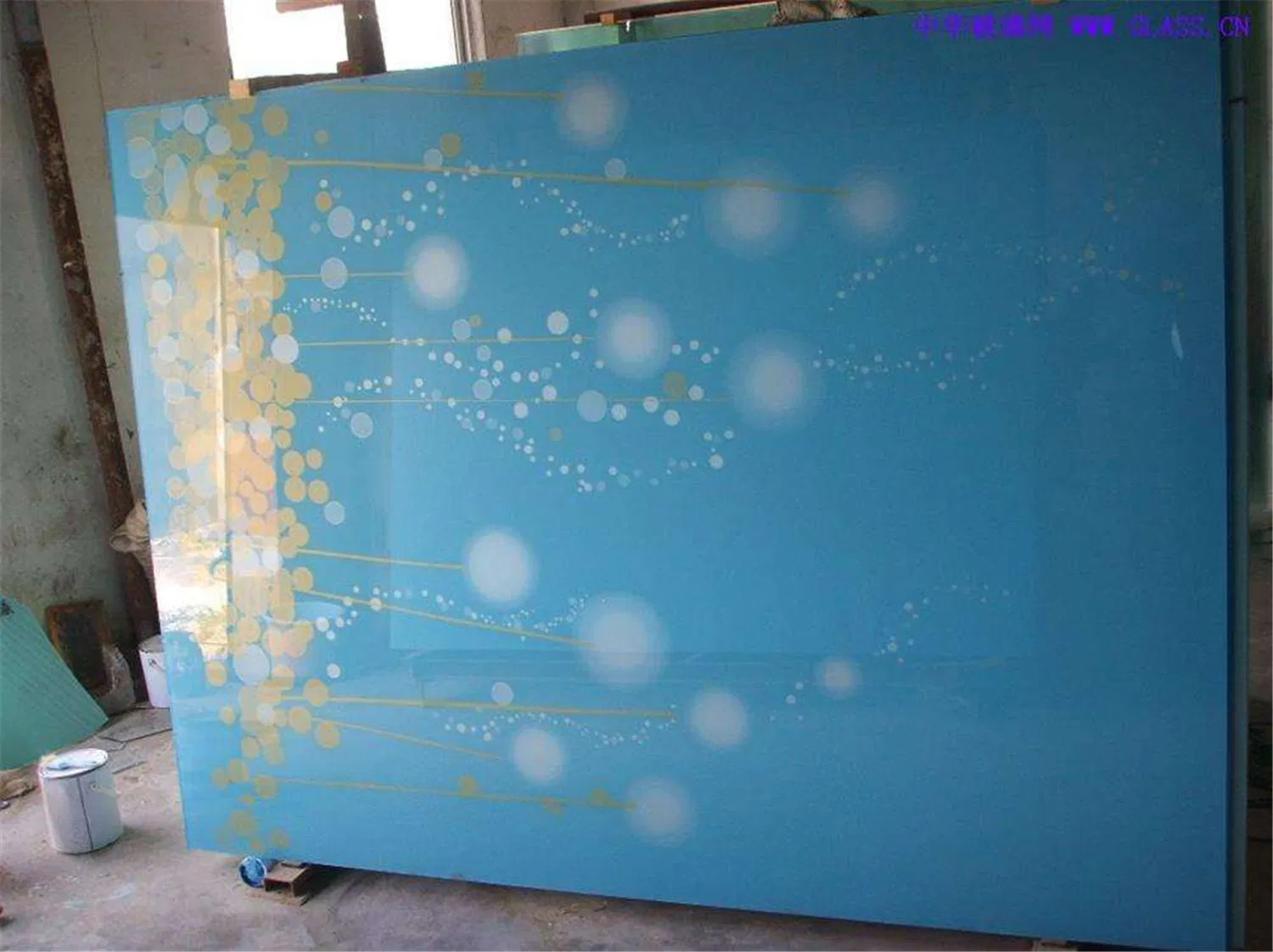 4mm Tempered Silk Printed Glass