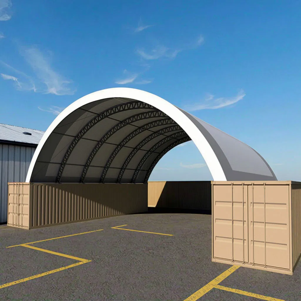 Durable 40FT Container Dome Shelter for Outdoor Storage Solutions