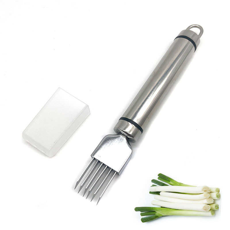 Stainless Steel Onion Cutter Vegetable Cutter Household Kitchen Gadgets