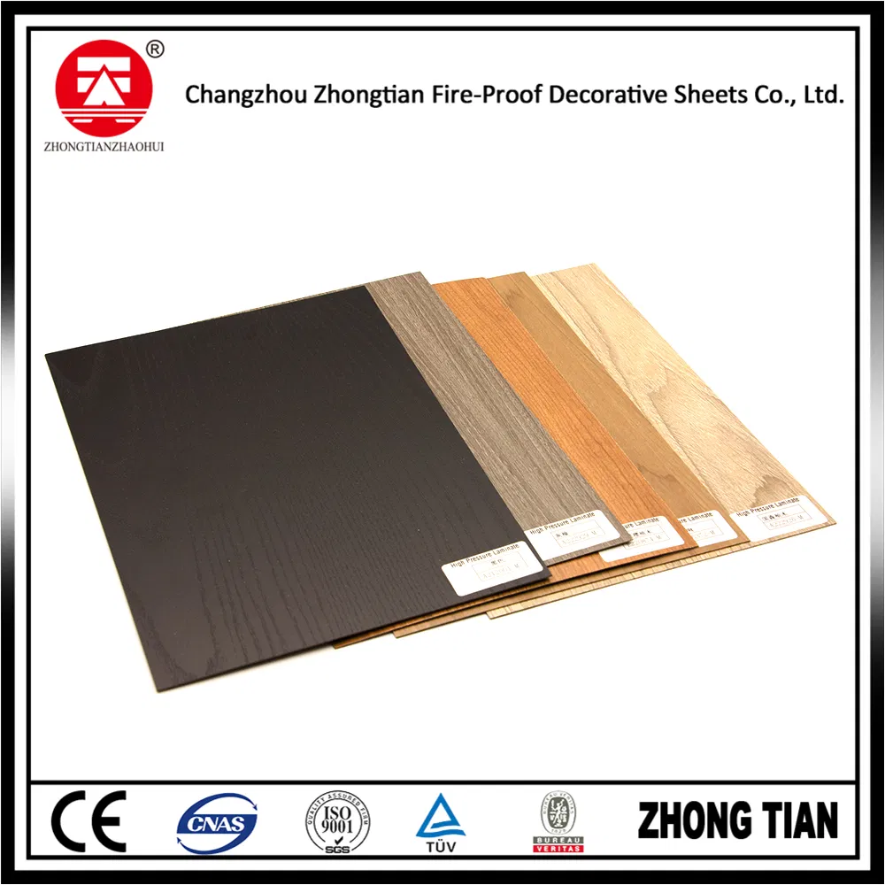 Decorative 0.5mm 0.6mm 0.7mm 0.8mm Wood Grain Formica HPL Sheet