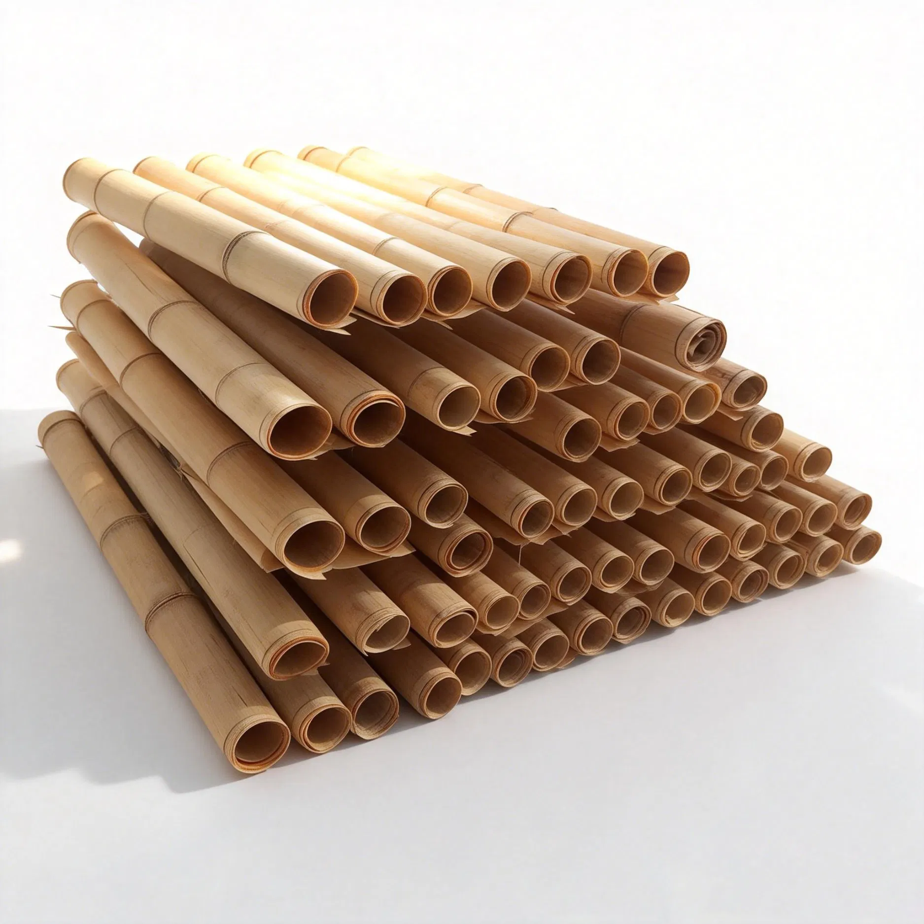 Natural Paulownia Wood Veneer 0.5mm Wood Plywood Veneer