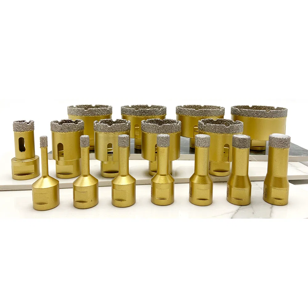 Алмазная вакуумная коронка для сверления