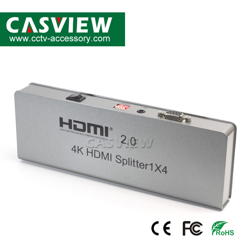 HDMI-сплиттер 1x4 4K HDMI 2.0 с поддержкой EDID и IR
