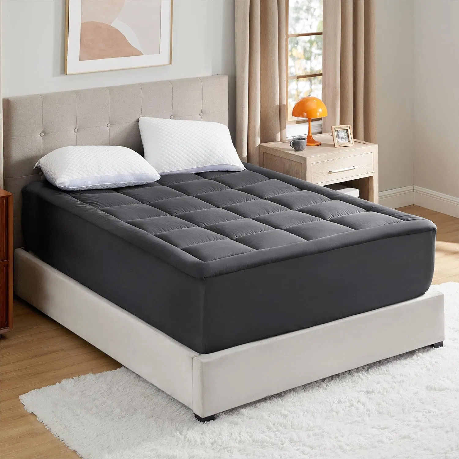 Ultra Soft Quilted Mattress Pad for Ultimate Comfort