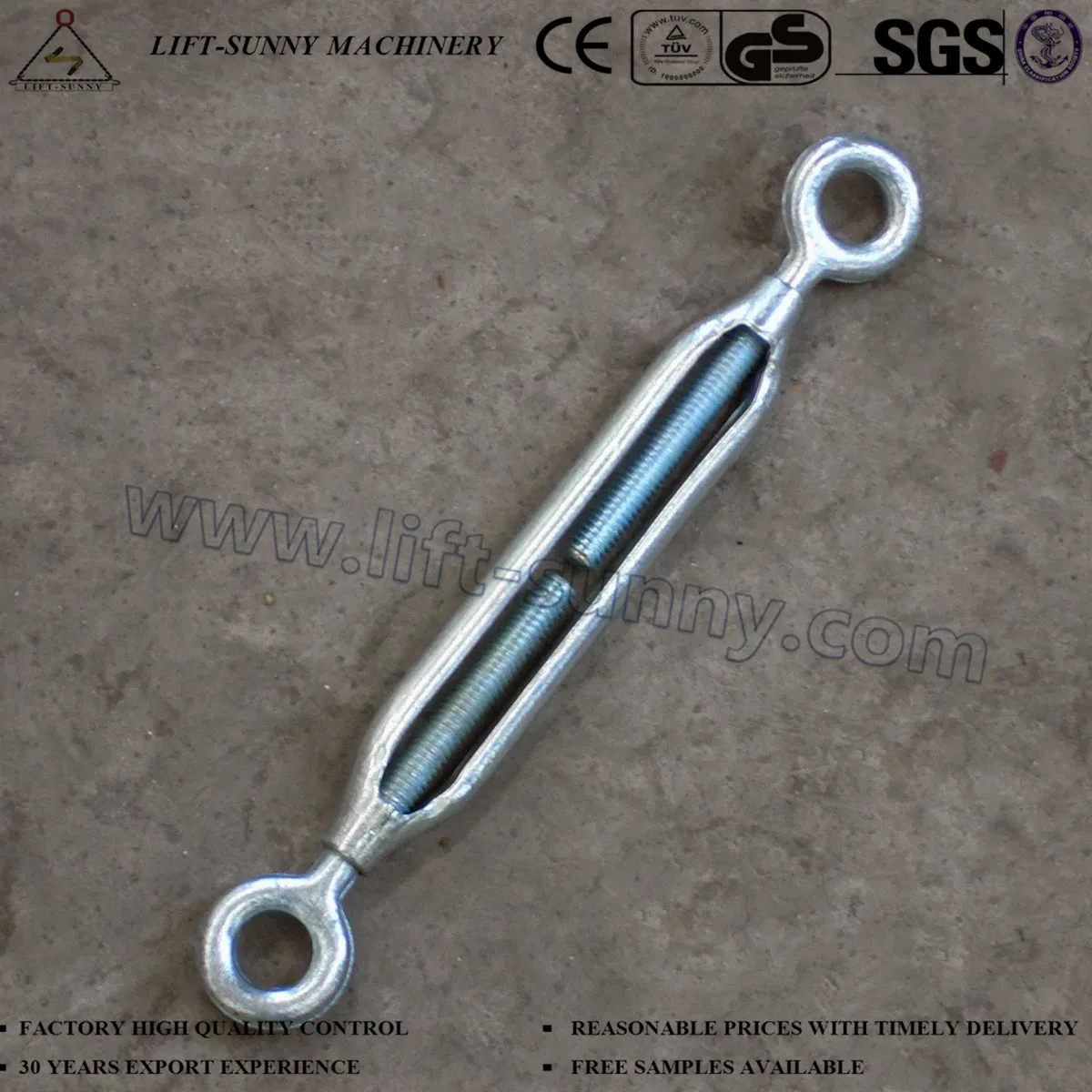 Forged Steel Hook and Eye JIS Frame Type Turnbuckles