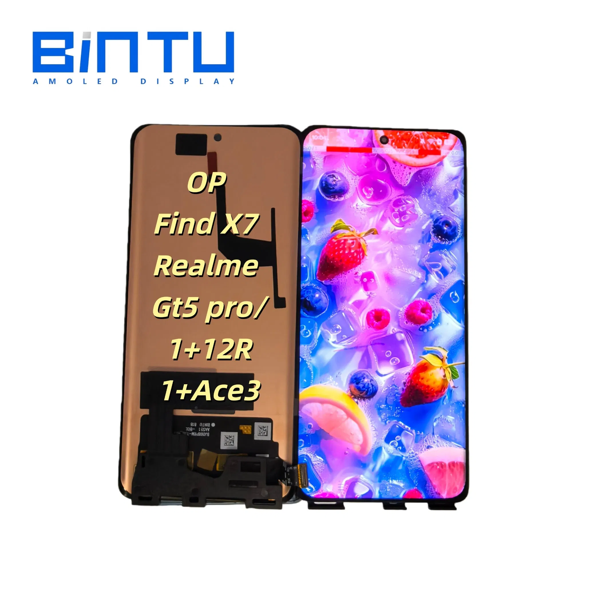 Дисплей для Oppo Find X7, Realme GT5 Pro, 1+ 12R, 1+ Ace 3