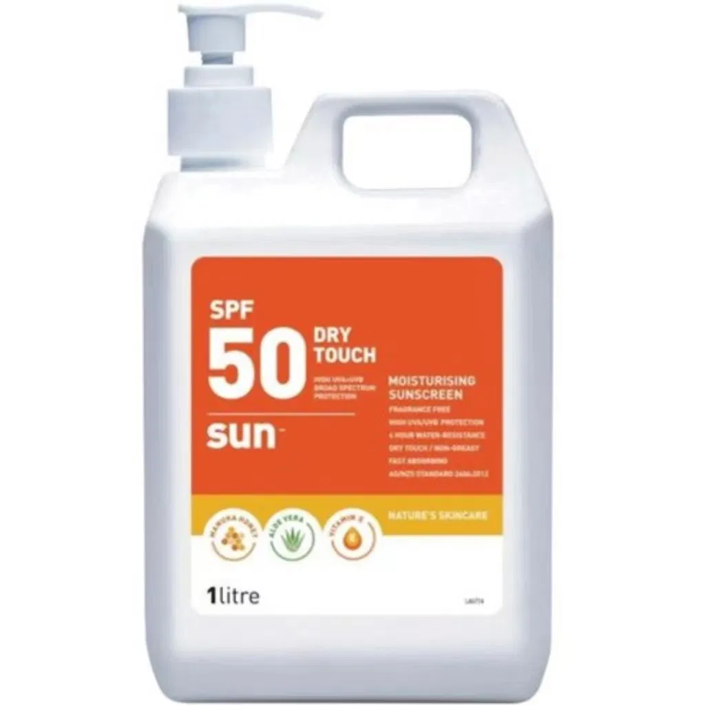 Крем солнцезащитный SPF 50 водостойкий, органический