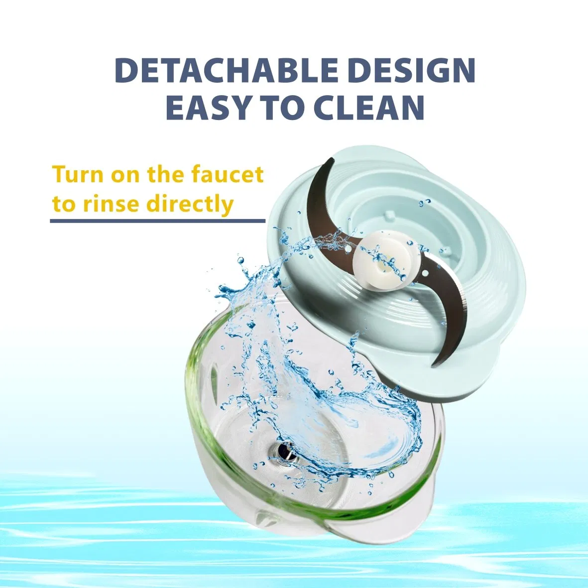 Electric Meat Grinder, Household Meat Grinder, Mini Baby Food Processor, Mini Blender, Electric Food Processor, Garlic Masher