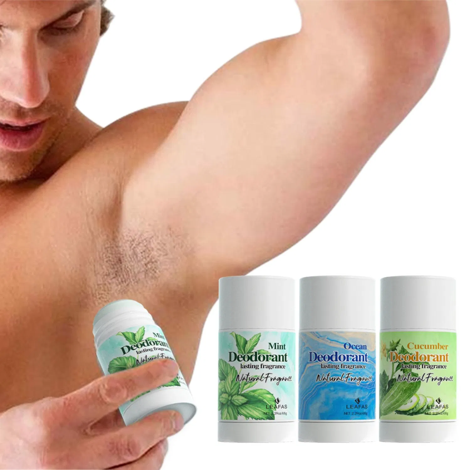 Private Label All Natural & Organic Deodorant Stick for Men and Woman
