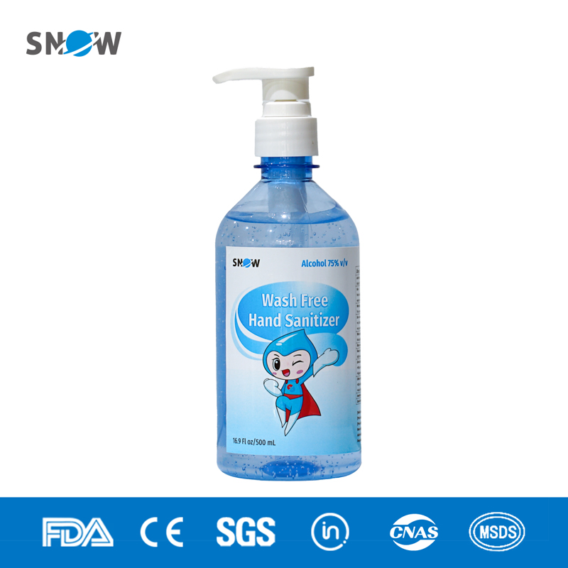 16oz Antibacterial Alcohol Hand Sanitizer Gel with Pump