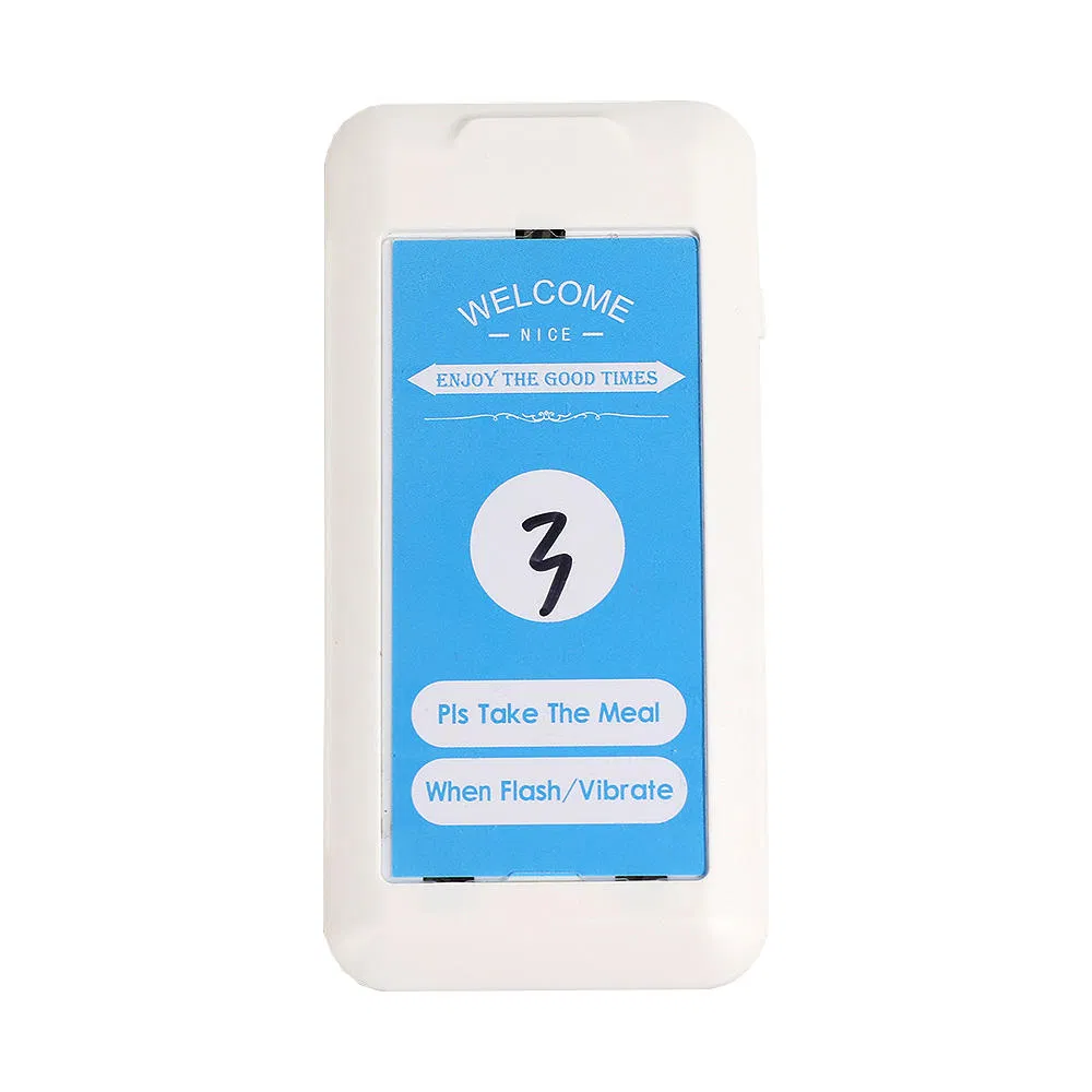 Wireless Restaurant Pager System for Food Court Cafe Shop Bar