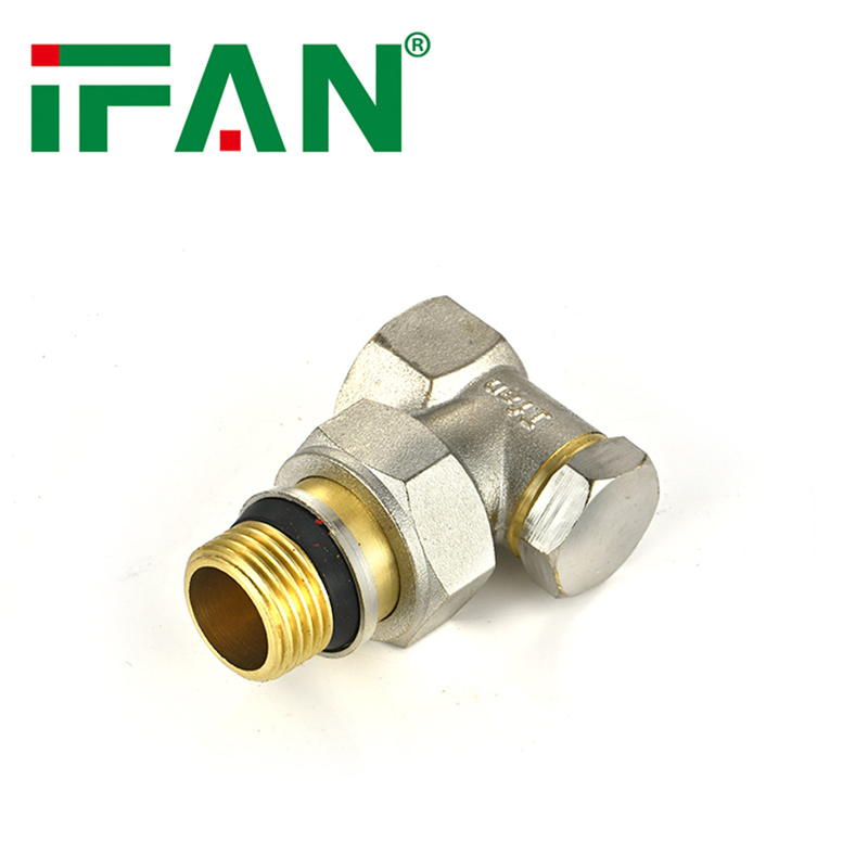 Ifan Wholesale Brass Plated Automatic Thermostatic Radiator Valve for Home