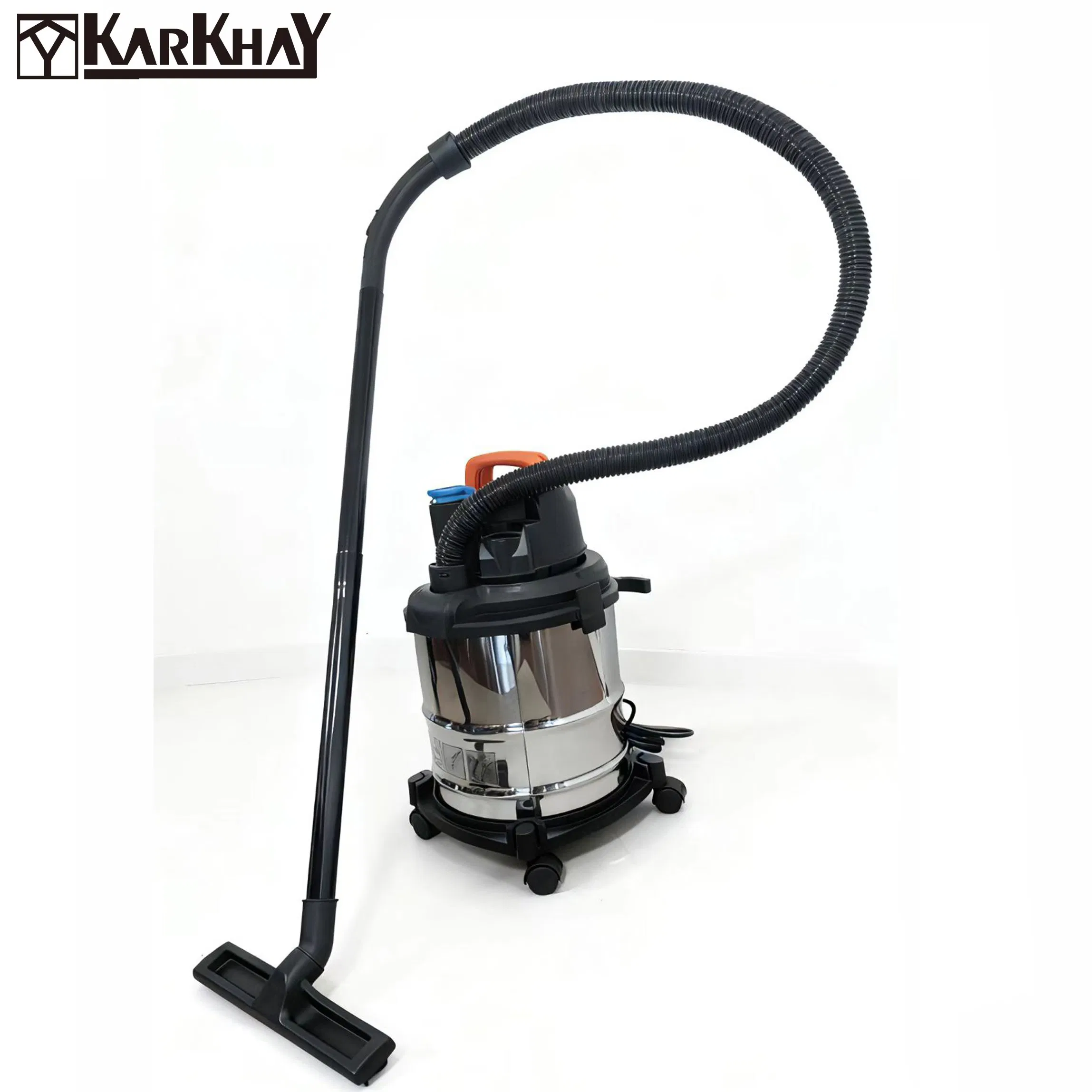 Handheld Wet and Dry Vacuum Cleaner with Power Socket 20L