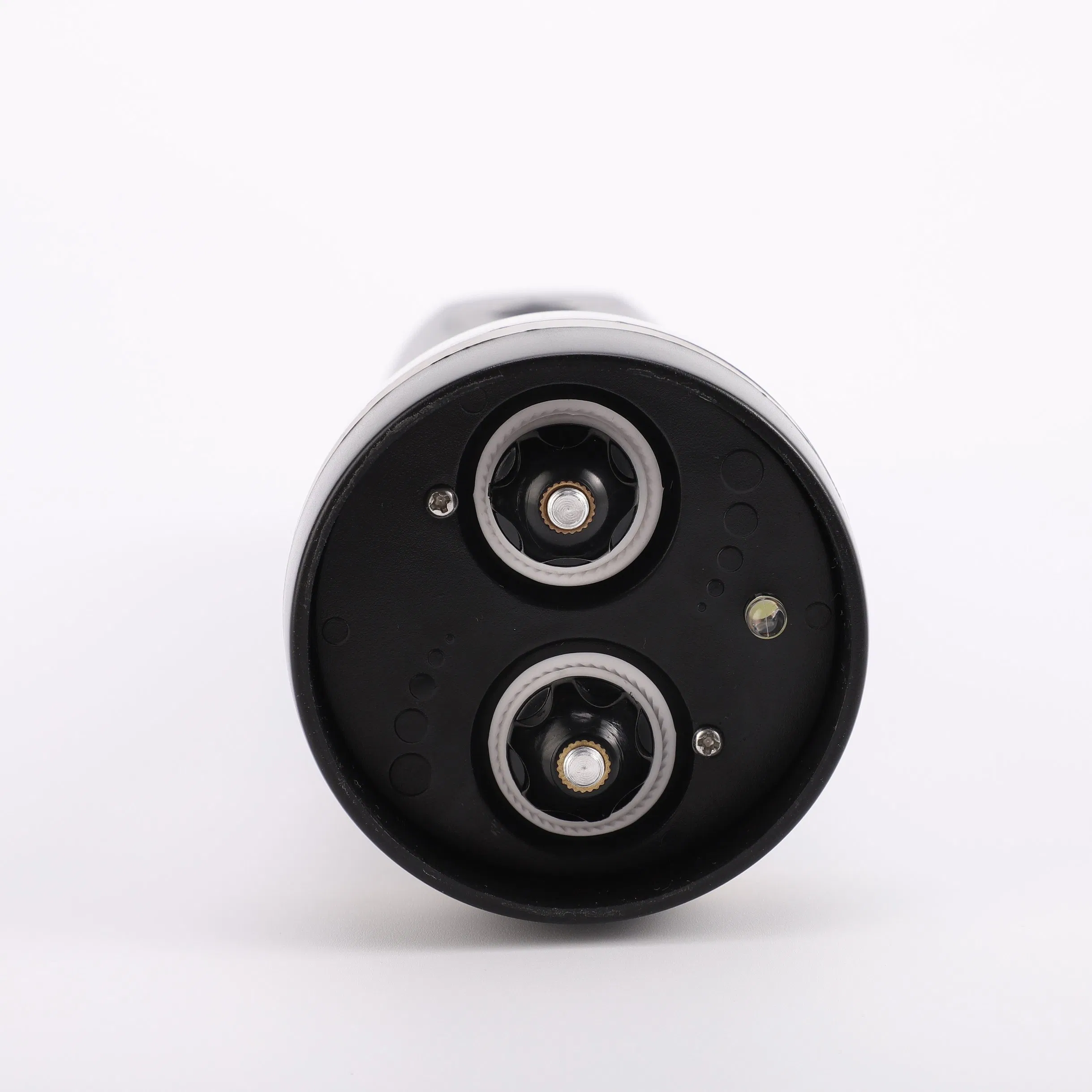 Home Kitchen Portable Seasoning Grinder Pepper Sea Salt Two in One Electric Grinder with LED Lighting
