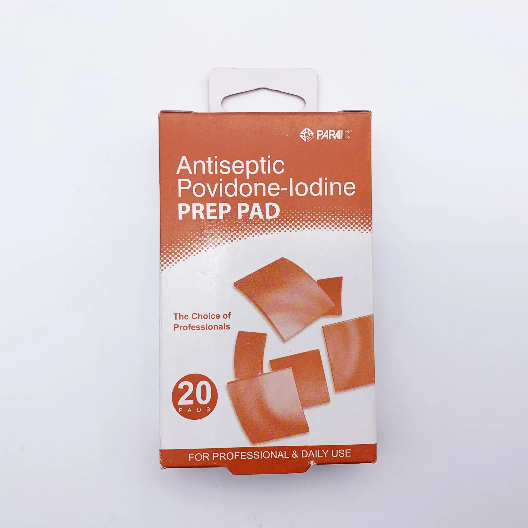 Disposable Medical Antiseptic Povidone Iodine Prep Pad Cleaning Wet Wipe