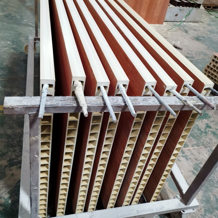 Latest Design 3D Main WPC Door (YF-V07)